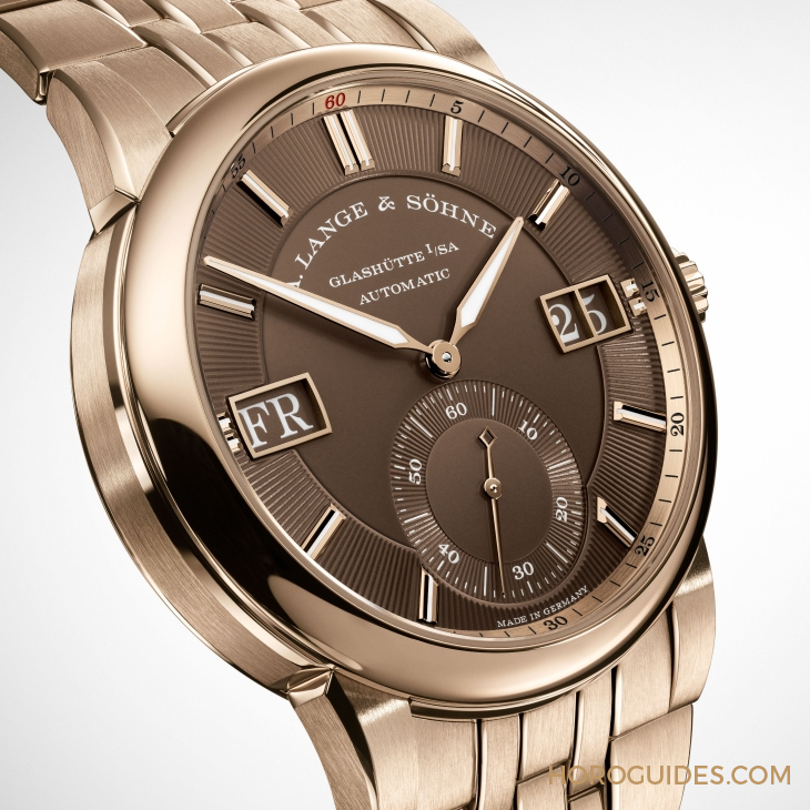 A. LANGE & SÖHNE - ODYSSEUS - 363.150 - 蜜金披身!朗格Odysseus首攜專利蜂蜜金錶殼與錶鍊耀目登場