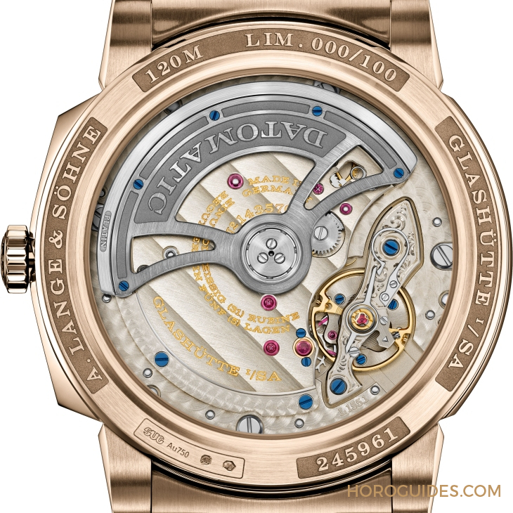 A. LANGE & SÖHNE - ODYSSEUS - 363.150 - 蜜金披身!朗格Odysseus首攜專利蜂蜜金錶殼與錶鍊耀目登場