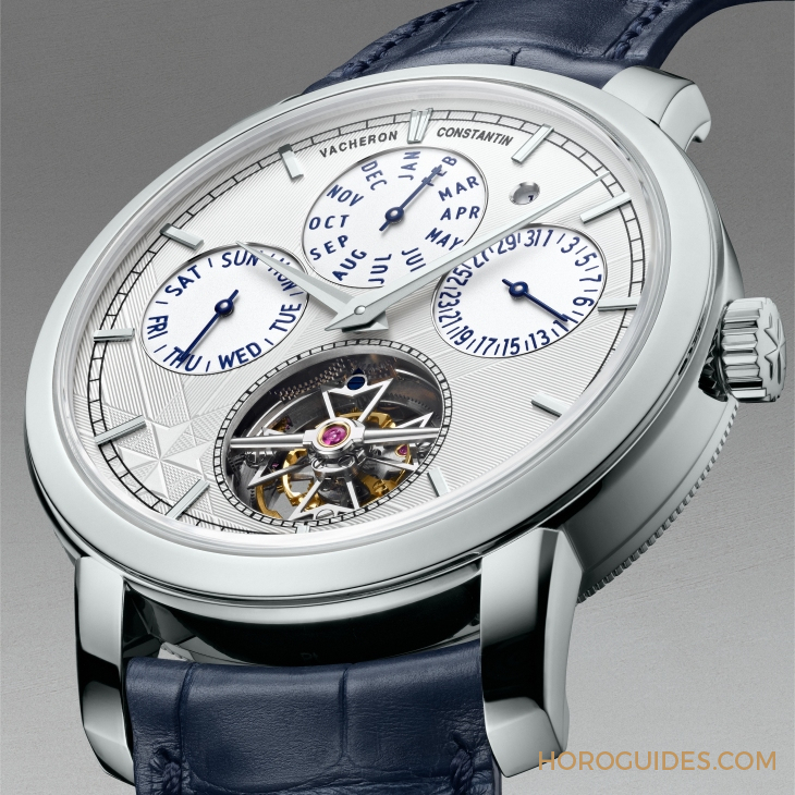 VACHERON CONSTANTIN - TRADITIONNELLE - 6300T/000P-H056 - 270年巔峰獻禮！江詩丹頓Traditionnelle鉑金陀飛輪萬年曆腕錶攜新機芯與精雕飾面同場誌慶