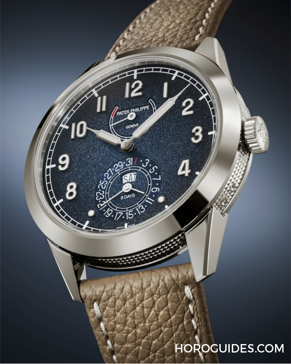 PATEK PHILIPPE - COMPLICATIONS - 5328G-001 - 八日動力,優雅啟程|PATEK PHILIPPE百達翡麗Calatrava 8-Day Ref. 5328G-001矚目登場