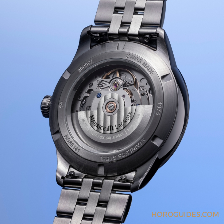 MAURICE LACROIX - 1975 - 756008-SS002-430-1 - 精煉經典,金禧盛獻|MAURICE LACROIX全新1975系列優雅登場