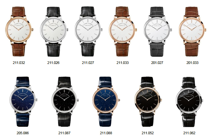 A. LANGE & SÖHNE - SAXONIA - 德系簡約,邂逅冷冽鉑金與溫潤蜜金|朗格推出Saxonia Thin蜂蜜金及鉑金黑色縞瑪瑙限量版