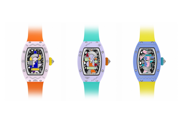 RICHARD MILLE - WOMEN - RM 07-01 - 寶石鑲彩，陶瓷織色｜2026年RM 07-01彩色陶瓷系列絢爛謝幕