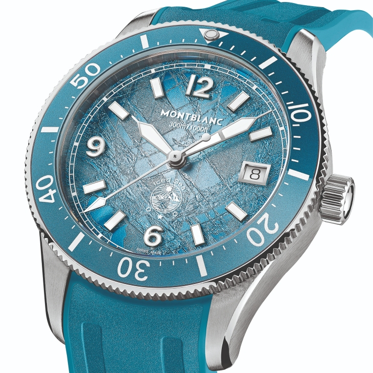 MONTBLANC - 1858 - 134023 - 從高峰到冰川,解構MONTBLANC Iced Sea及1858系列無氧腕錶的冒險基因