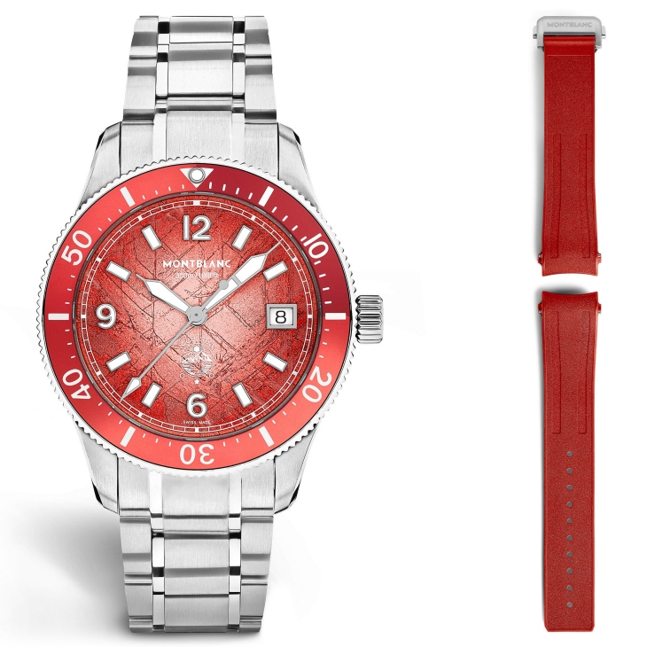 MONTBLANC - ICED SEA - 135762 - 冰海幻色,歲月成紋|MONTBLANC 2026年Iced Sea系列新作一覽