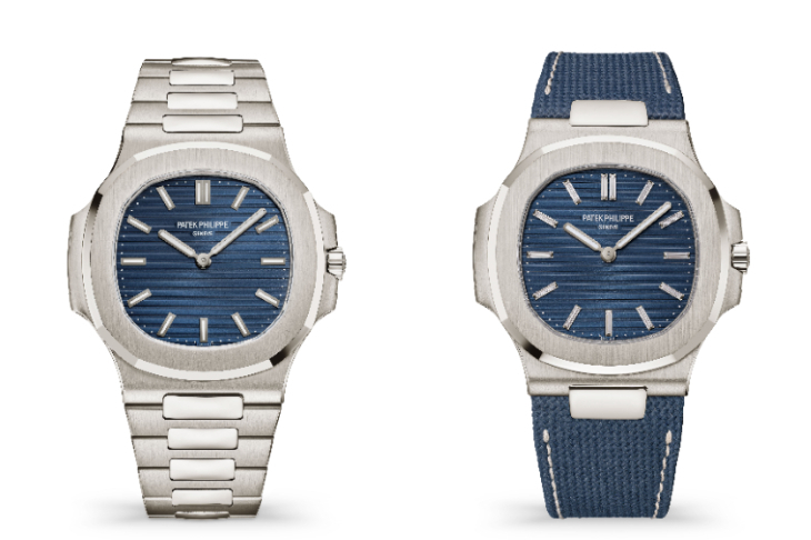 PATEK PHILIPPE - NAUTILUS - 5810/1G-001 - 半世紀的運動優雅傳奇！PATEK PHILIPPE Nautilus 50周年紀念系列以纖巧新作與首款座鐘上陣