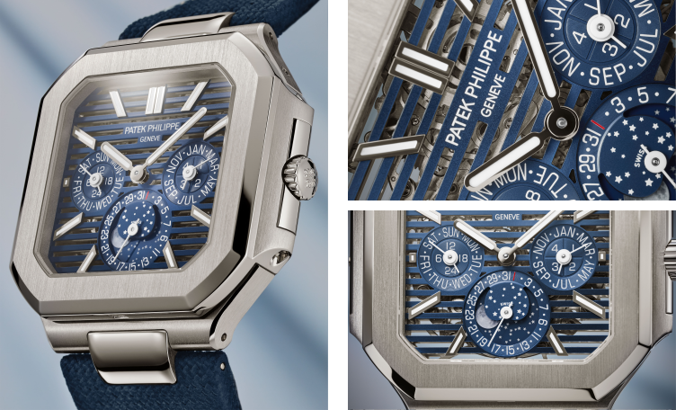 PATEK PHILIPPE - CUBITUS - 5840P-001 - 方形鏤空萬年曆！PATEK PHILIPPE Cubitus系列首款頂級複雜功能腕錶Ref. 5840P-001