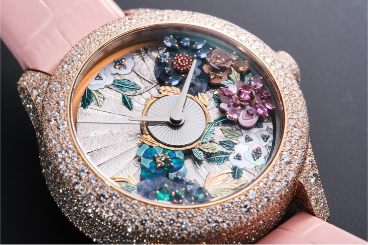 DIOR - GRAND BAL - CD153B7X1787 - 巴黎花園,在腕間靈動起舞|2026年DIOR Grand Bal與Grand Soir系列高級珠寶腕錶新作