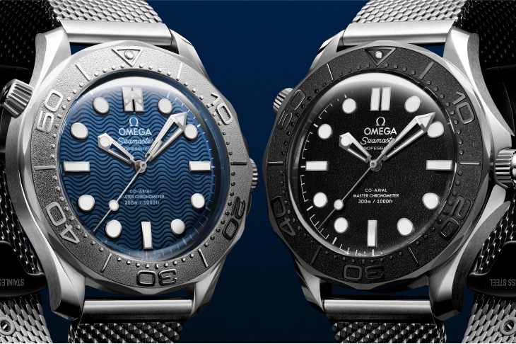 OMEGA - SEAMASTER - 210.30.42.20.03.004 - 兩大陣營同台較量！OMEGA Seamaster 300米潛水錶首度集結占士邦與魔鬼黨，全系列六款登場