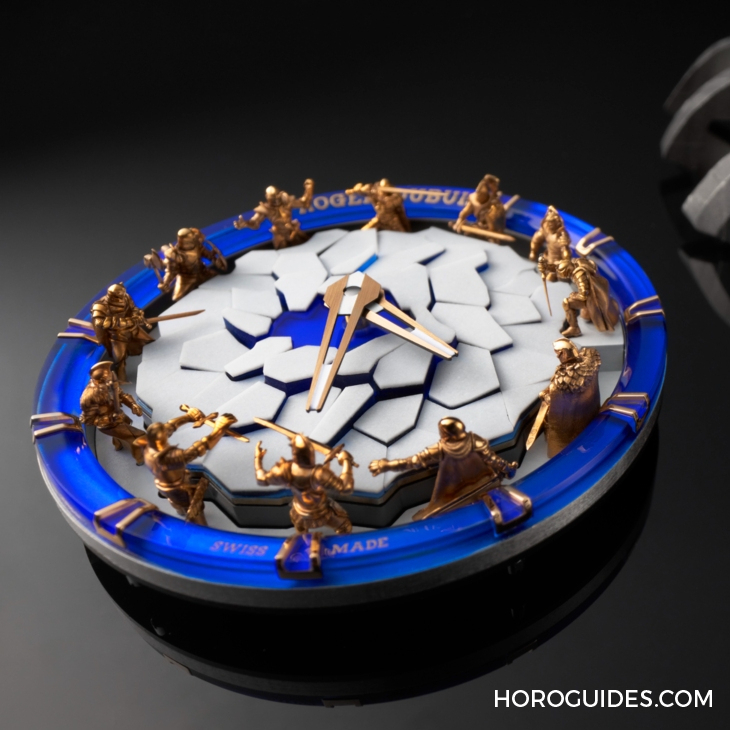 ROGER DUBUIS - EXCALIBUR - RDDBEX1058 - 騎士勇闖冰火之境!ROGER DUBUIS新一代圓桌騎士系列腕錶登場