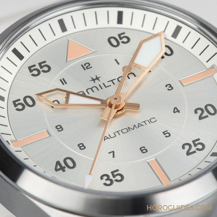 HAMILTON - KHAKI AVIATION - H64635560 - 設計微調、新增尺寸，HAMILTON  Khaki Aviation Pilot系列七款新作再現軍風