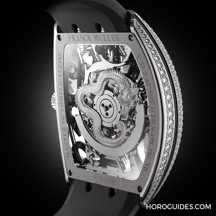 FRANCK MULLER - Curvex CX - (Cintree Curvex) - 最可愛的神話瑞獸!FRANCK MULLER隆重呈獻Cintrée Curvex和Vanguard龍年限定版