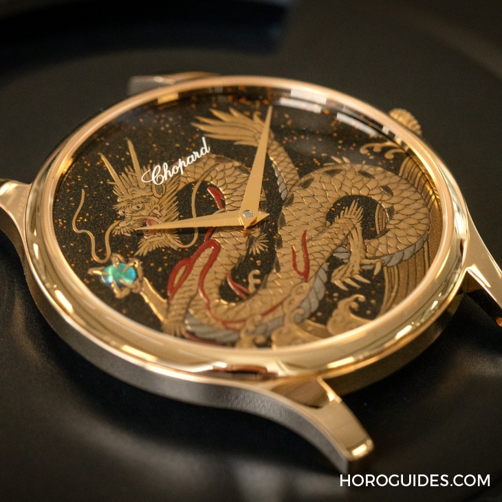 CHOPARD - L.U.C - 161902-5079 - 金龍獻瑞、漆藝生輝！CHOPARD推出龍年限量版延續傳統