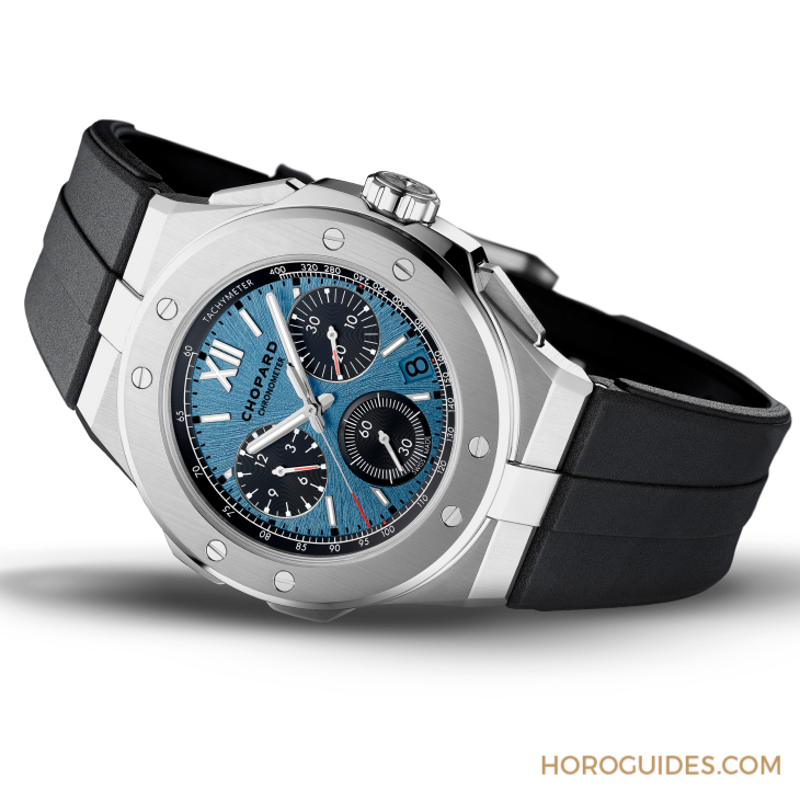 CHOPARD - ALPINE EAGLE - 計時碼錶首現鈦金款、搭配全新隆河冰藍面｜CHOPARD Alpine Eagle XL Chrono