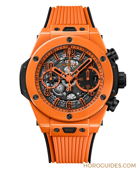 HUBLOT - BIG BANG - 441.CU.5910.RX - 今夏最時尚的色彩!HUBLOT推出全新Big Bang Unico Orange Ceramic橙色陶瓷腕錶