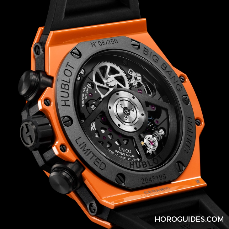 HUBLOT - BIG BANG - 441.CU.5910.RX - 今夏最時尚的色彩!HUBLOT推出全新Big Bang Unico Orange Ceramic橙色陶瓷腕錶