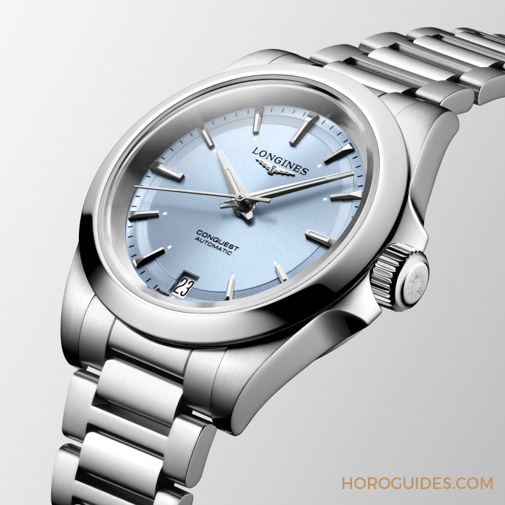 LONGINES - CONQUEST - L3.835.4.98.9 - LONGINES新款Conquest系列誌慶70周年，多尺寸與多彩列陣