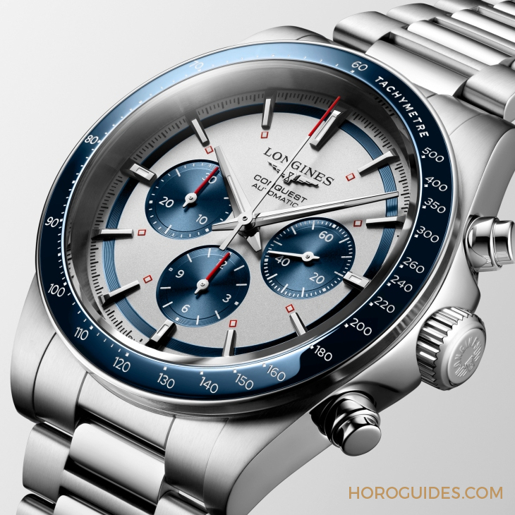 LONGINES - CONQUEST - L3.835.4.98.9 - LONGINES新款Conquest系列誌慶70周年，多尺寸與多彩列陣