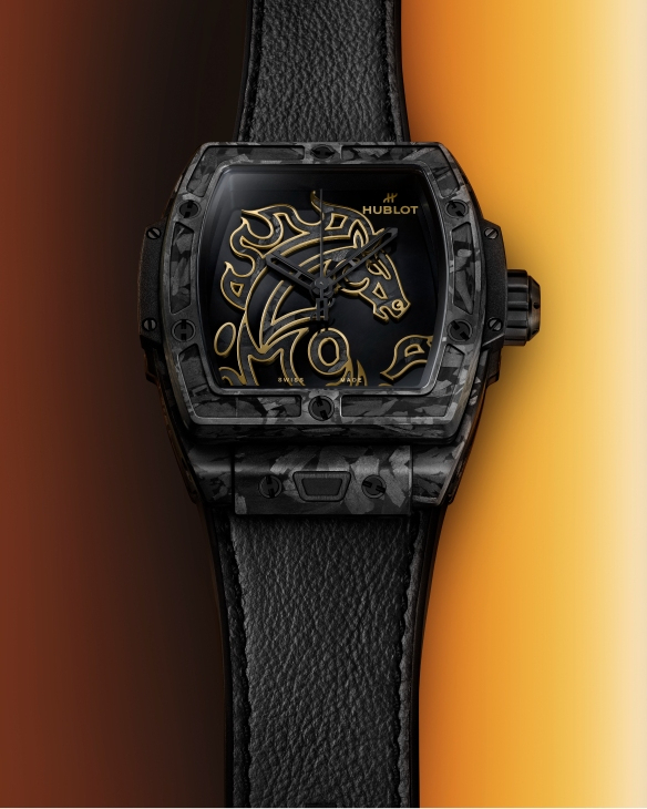 HUBLOT - SPIRIT OF BIG BANG - 646.QK.1230.VR.CNY26 - 黑馬馭風|HUBLOT Spirit Of Big Bang丙午馬年限量腕錶