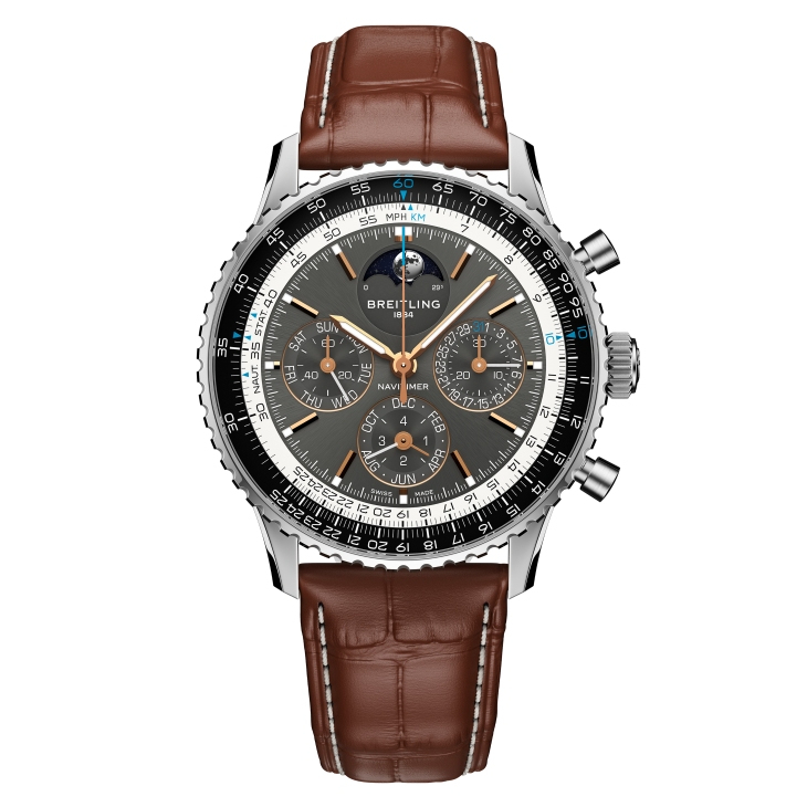 BREITLING - NAVITIMER - PB1921251B1P1 - 致敬飛行的黃金時代！BREITLING百年靈Navitimer和諧式飛機限量版與萬年曆計時新作