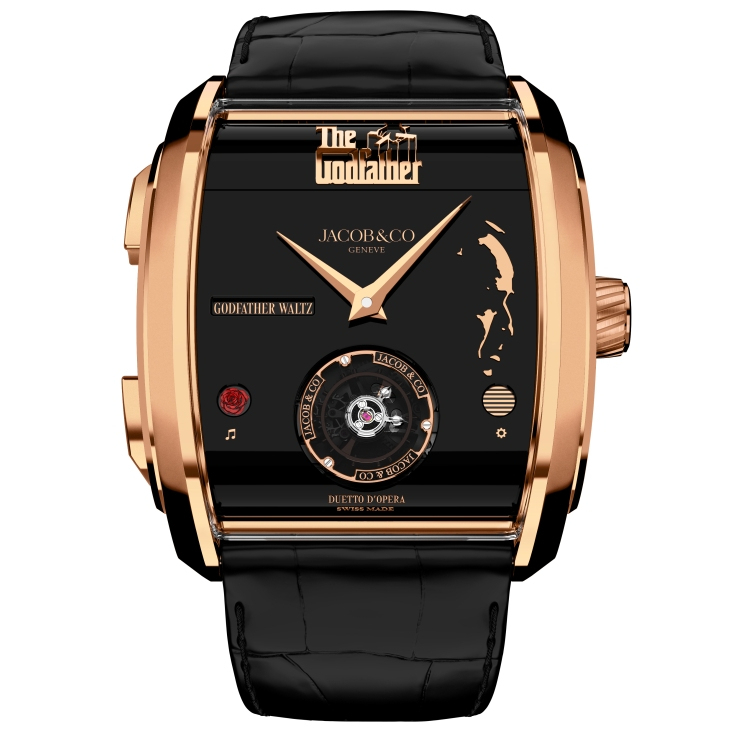 JACOB & CO. - GRAND COMPLICATION MASTERPIECES - OP200.40.AA.AB.ABALA - 首創雙旋律音樂鳴奏｜JACOB & Co.呈獻The Godfather II第二部曲