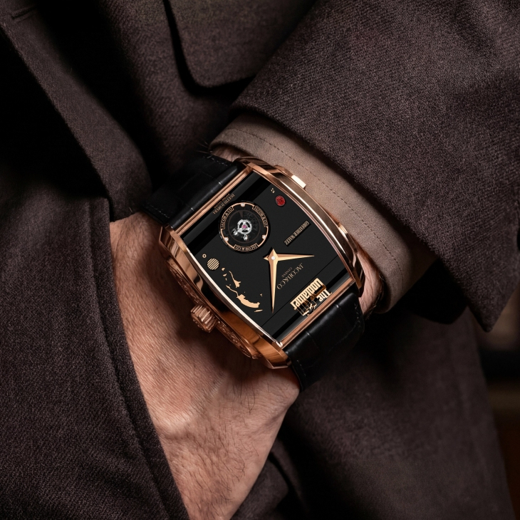 JACOB & CO. - GRAND COMPLICATION MASTERPIECES - OP200.40.AA.AB.ABALA - 首創雙旋律音樂鳴奏｜JACOB & Co.呈獻The Godfather II第二部曲