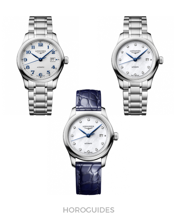 LONGINES - MASTER - L2.950.4.93.2 - 經典麥穗紋全面進化!LONGINES Master系列三針日期錶四尺寸登場