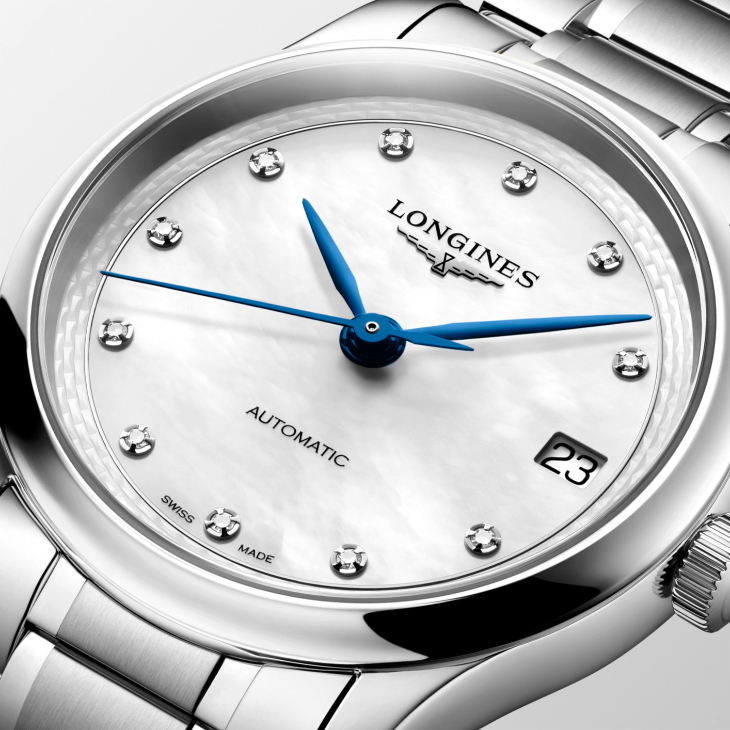 LONGINES - MASTER - L2.950.4.93.2 - 經典麥穗紋全面進化!LONGINES Master系列三針日期錶四尺寸登場