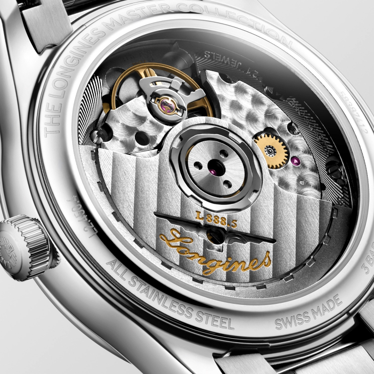 LONGINES - MASTER - L2.950.4.93.2 - 經典麥穗紋全面進化!LONGINES Master系列三針日期錶四尺寸登場