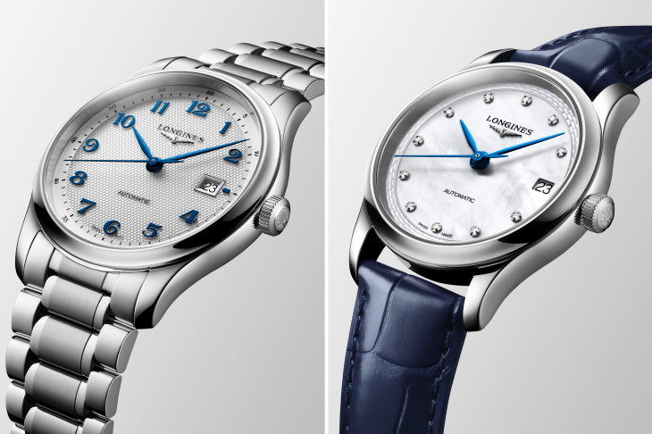 LONGINES - MASTER - L2.950.4.93.2 - 經典麥穗紋全面進化!LONGINES Master系列三針日期錶四尺寸登場