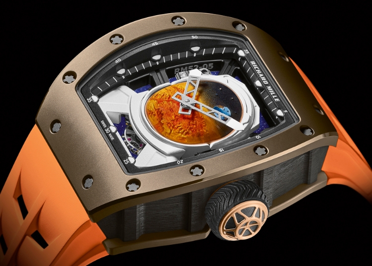 凝望永恆宇宙|RICHARD MILLE RM 52-05 Pharrell Williams陀飛輪腕錶
