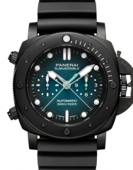 PANERAI 沛納海 SUBMERSIBLE 專業潛水計時腕錶Guillaume Néry特別版