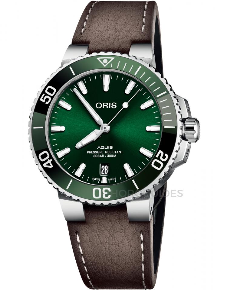ORIS 豪利時 - AQUIS系列 - 01 733 7732 4157-07 5 21 10FC