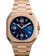 BELL & ROSS 柏萊士 URBAN BR 05 BLUE GOLD