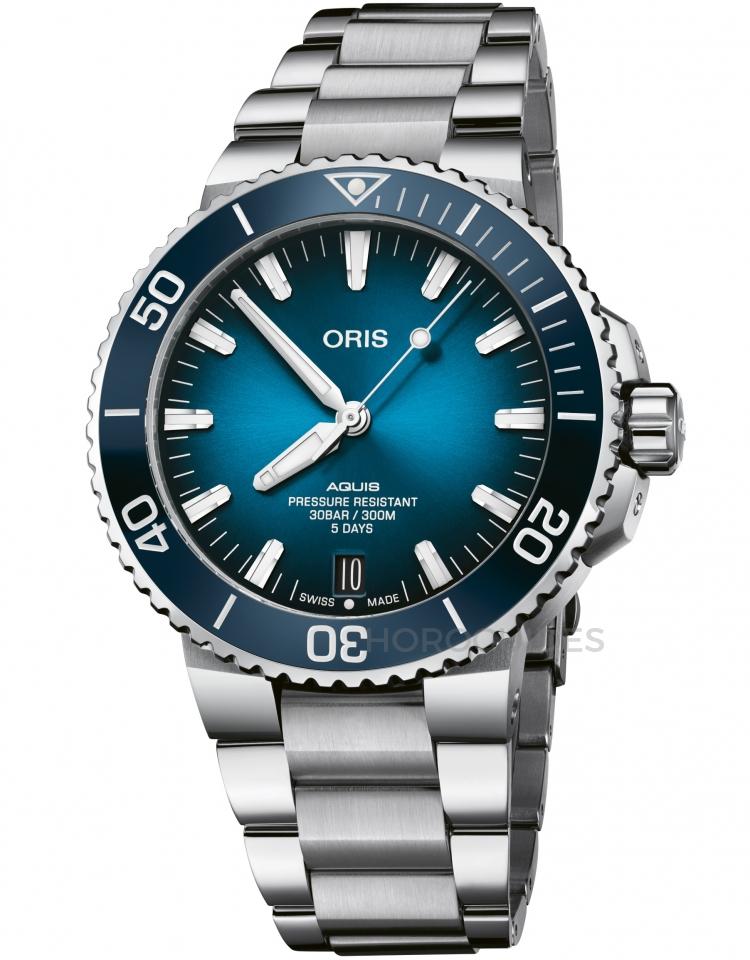 ORIS 豪利時 - AQUIS系列 - 01 400 7763 4135-07 8 24 09PEB