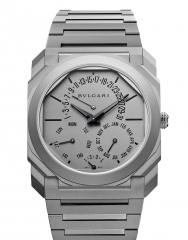 BVLGARI 寶格麗 OCTO OCTO FINISSIMO 超薄萬年曆鈦金屬