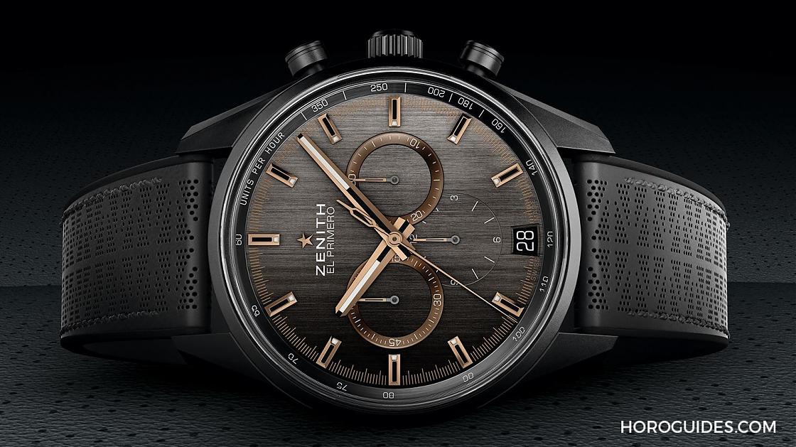 ZENITH - EL PRIMERO - 24.2042.400/27.R799 - Chronomaster灰銅面 紳士的計時錶