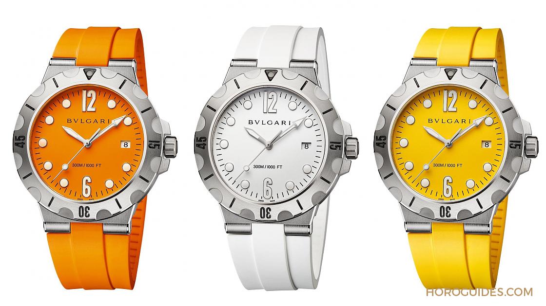 BVLGARI - DIAGONO - 102787 - 擋不住的「亮」眼 寶格麗Diagono Scuba彩面三色