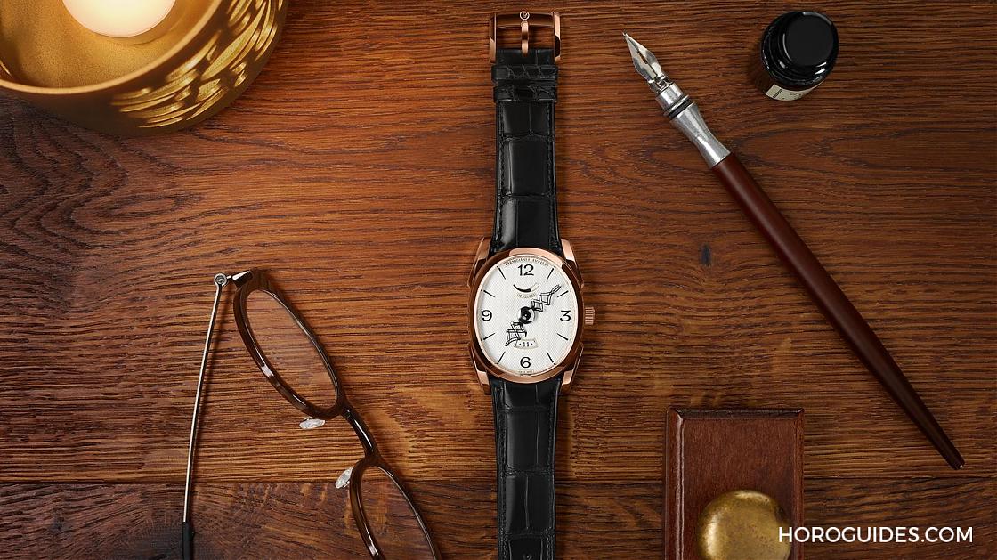 PARMIGIANI FLEURIER - OVALE - PFH791-1000100-HA144 - 好看、好玩又新奇,帕馬強尼Ovale Pantographe蛋形腕錶一次滿足