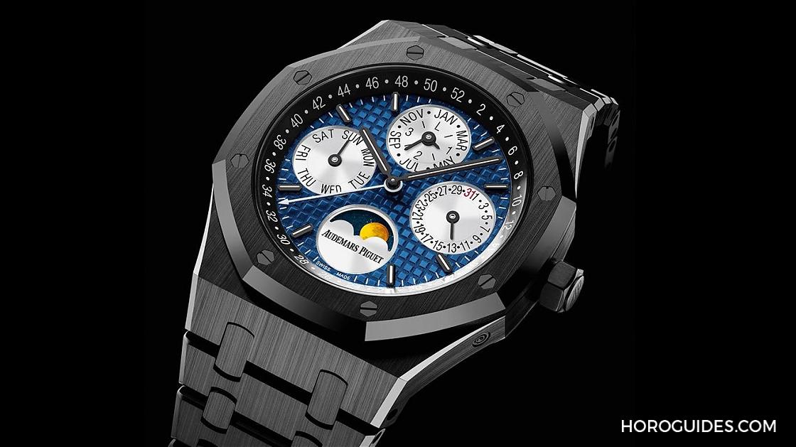 AUDEMARS PIGUET - ROYAL OAK - 26579CE.OO.1225CE.01 - 愛彼世界唯一一只的 RO黑陶瓷萬年曆藍面隱藏款?!