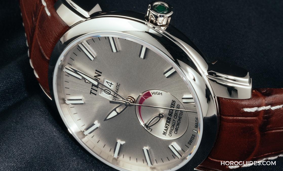 TITONI - MASTER SERIES - 94688 S-ST-578 - 『大師』輕鬆看,功能一目瞭然-TITONI Master Series