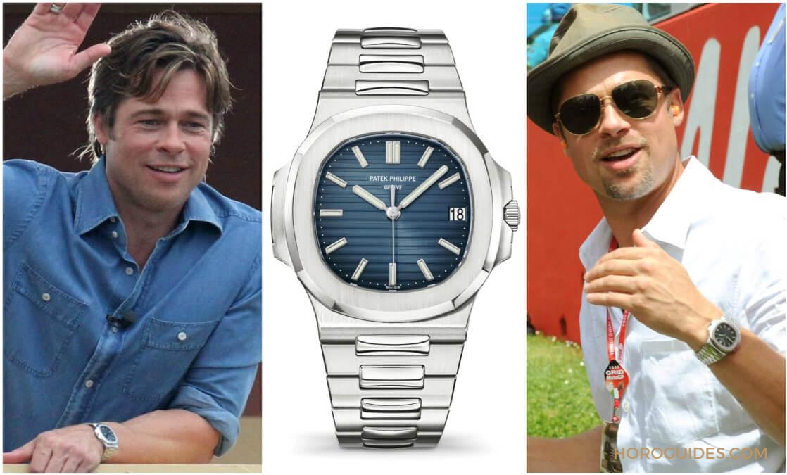 brad pitt patek philippe nautilus