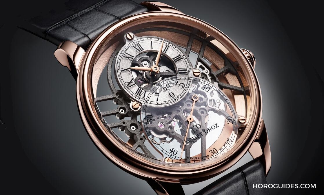 JAQUET DROZ - GRANDE SECONDE - J003523240 - 280週年JAQUET DROZ更現代,招牌大秒針第一次做鏤空錶