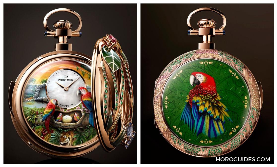 JAQUET DROZ - 藝術工坊 - J031033200 - 價值100萬美金的懷錶有多厲害?JAQUET DROZ週年大作