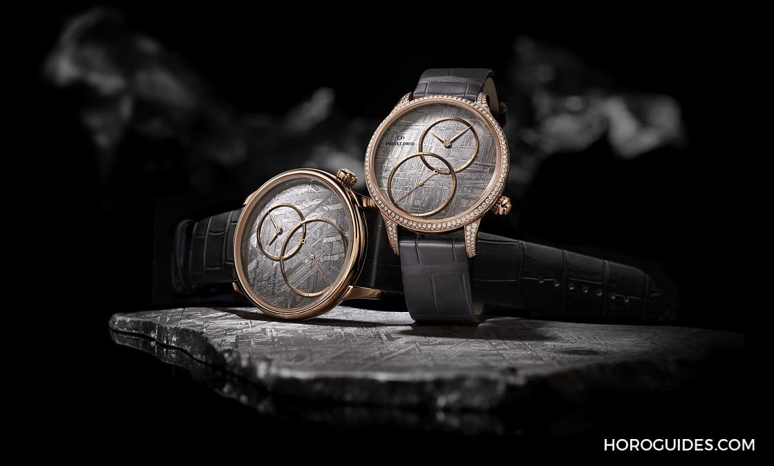 JAQUET DROZ - GRANDE SECONDE - J006013271 - 天外飛來一筆,JAQUET DROZ打造獨一無二的隕石錶盤
