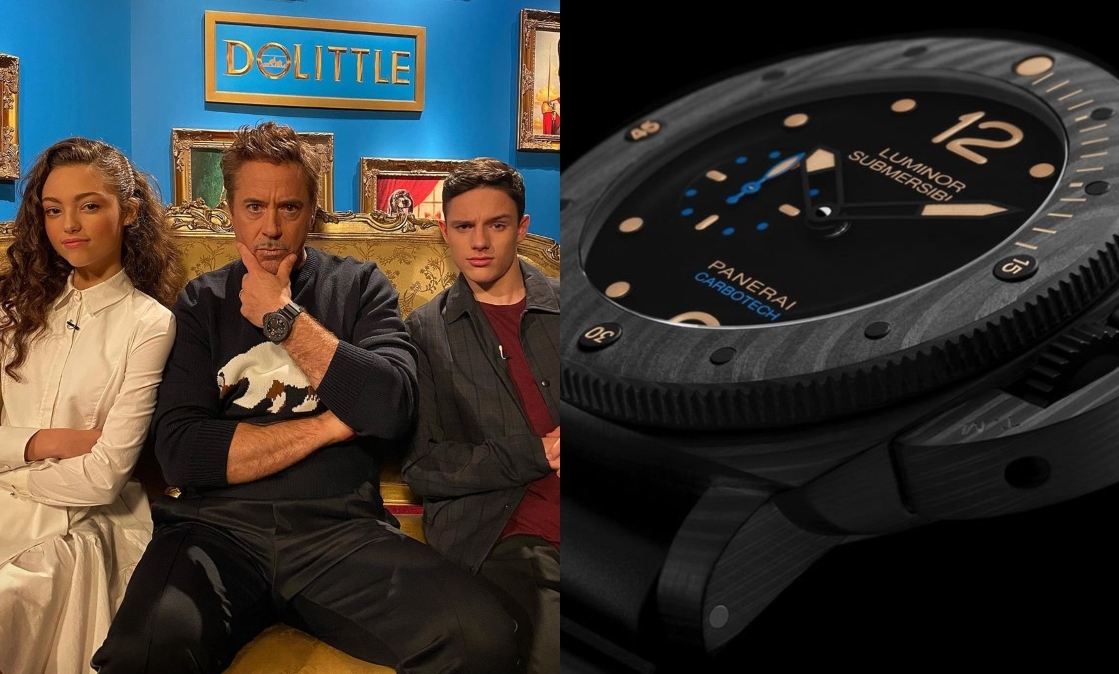 OFFICINE PANERAI - [名人錶盒]Robert Downey Jr.戴什麼錶？最愛PP Nautilus、積家最常戴