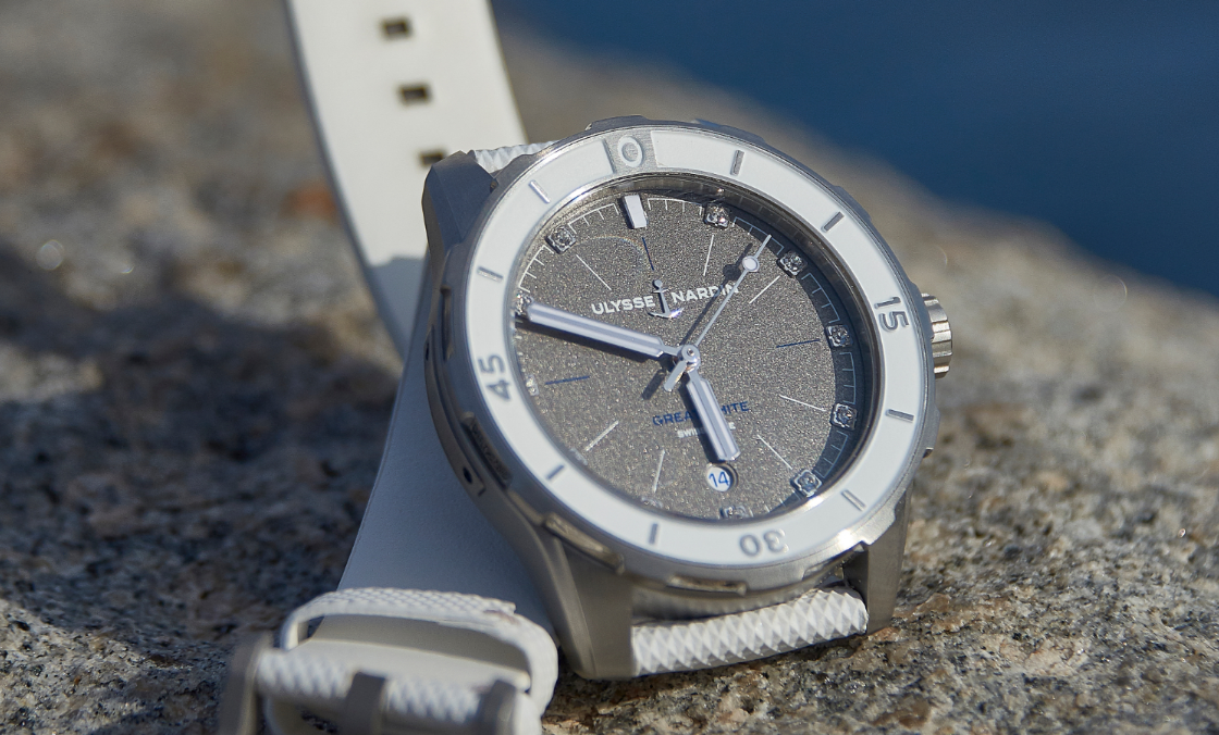 ULYSSE NARDIN - DIVER - 8163-182LE-3/11-GW - 女性潛水錶的優美身姿｜ULYSSE NARDIN Lady Diver系列