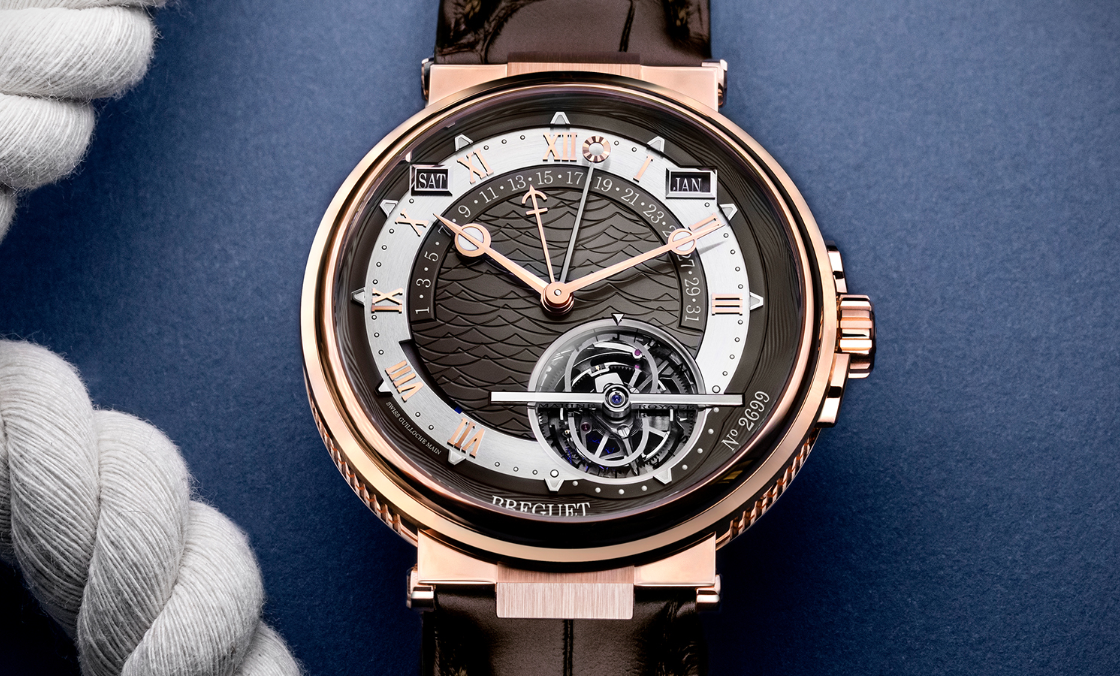 BREGUET - MARINE - 5887BR/G2/9WV - 寶璣最複雜腕錶Marine 5887,玫瑰金暖男新色