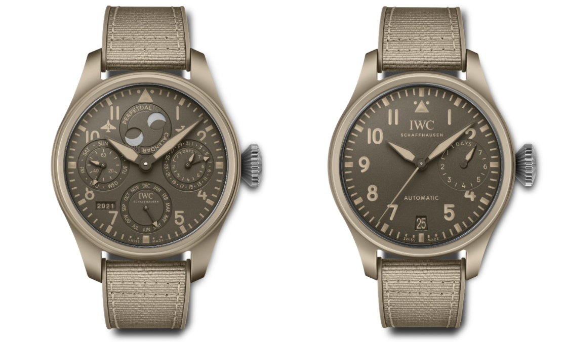 IWC - PILOT - IW506003 - 沙色陶瓷軍事風|IWC大型飛行員TOP GUN莫哈韋沙漠特別版