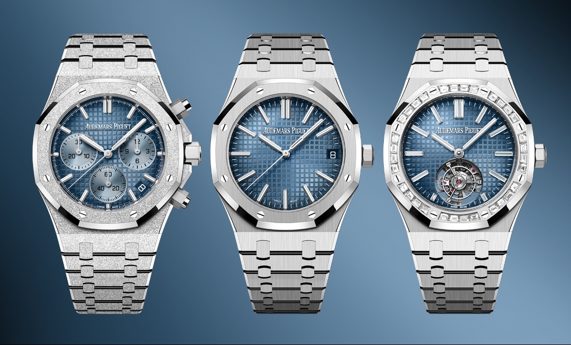 AUDEMARS PIGUET - ROYAL OAK - 15510BC.OO.1320BC.02 - 愛彼Royal Oak皇家橡樹41mm 三款煙燻漸層藍面特別版